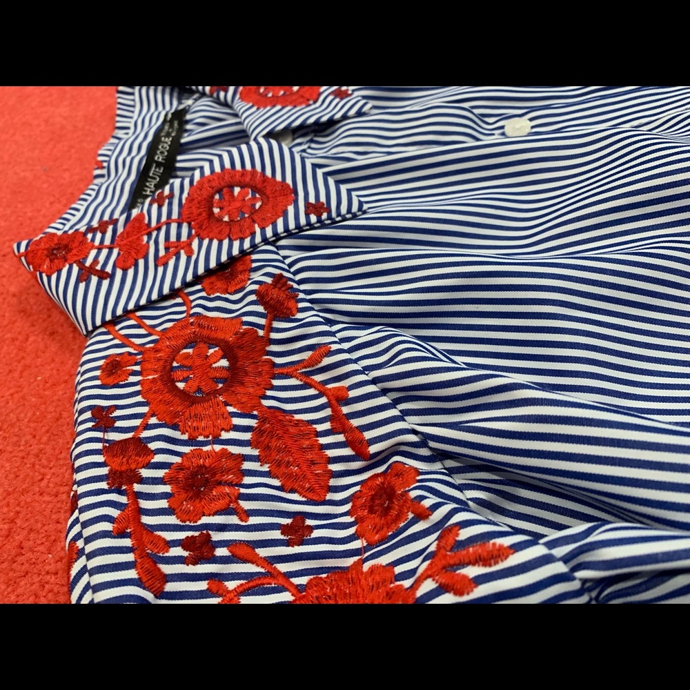 Haute Rouge floral patterned button down - Picture 3 of 3